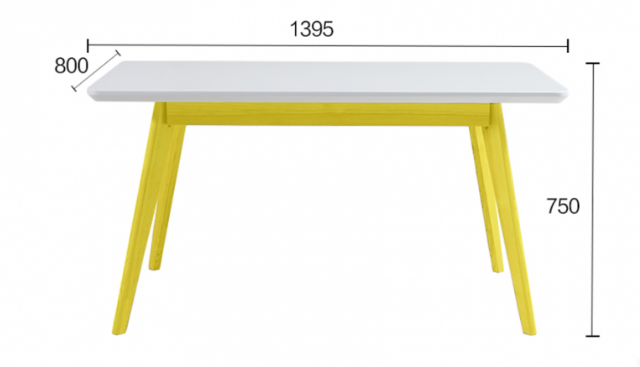 Bộ bàn ăn gỗ thiết kế đẹp GB-4729