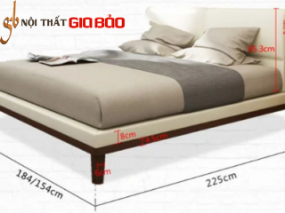 Giường ngủ gỗ chất lượng cao cho gia đình GB-9071