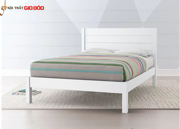 Giường ngủ đơn hiện đại bằng gỗ GB-946