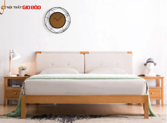 Giường ngủ gia đình bằng gỗ chất lượng cao GB-9065