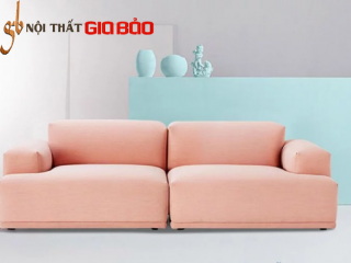 Ghế sofa phòng khách bọc nỉ cao cấp đẹp hiện đại GB-8303