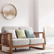 Ghế sofa gia đình gỗ tự nhiên thiết kế đẹp hiện đại GB-8300