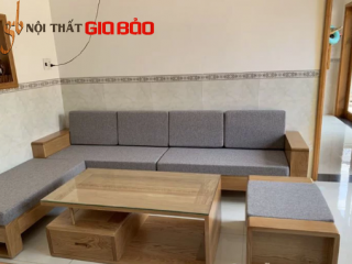 Bộ bàn ghế sofa hiện đại cho phòng khách GHC-810