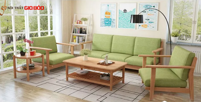Ghế sofa phòng khách gia đình phong cách thanh lịch GB-8286