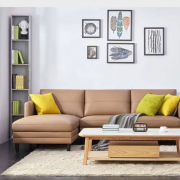 Ghế sofa da nhập khẩu đẳng cấp cho phòng khách GB-8277