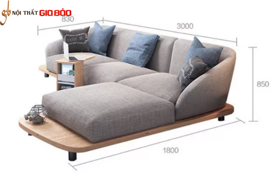 Ghế sofa hiện đại thiết kế ấn tượng GB-8283