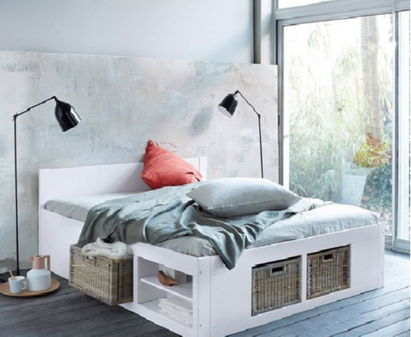 Giường ngủ gia đình thiết kế tiện dụng GB-940
