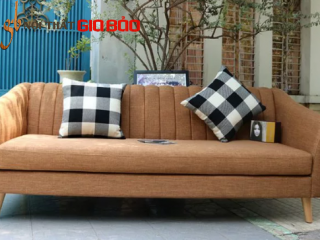 Bộ Sofa góc DOLLY màu nâu quý phái GB-8010