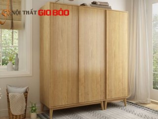 Tủ để quần áo gia đình bằng gỗ thiết kế đẹp GB-5573